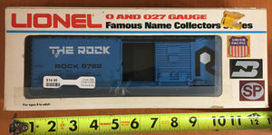 Lionel “The Rock” Box Car