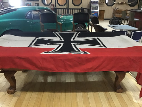 German Reich War Flag (Reichskriegsflagge) and Marine Jack