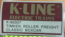 K Line Timken Roller Freight Classic Boxcar