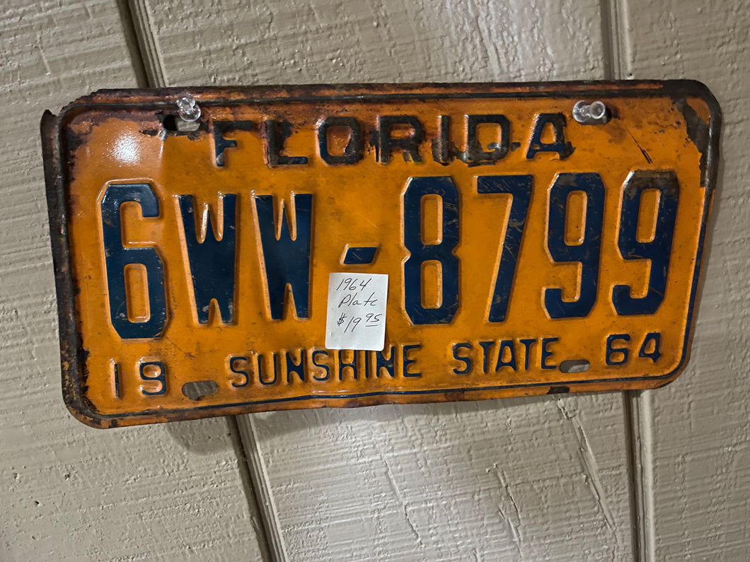 1964 Florida license plate