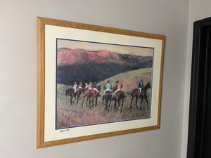 Race horse art, Artist Degas