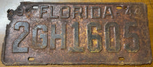 1944 Florida license plate